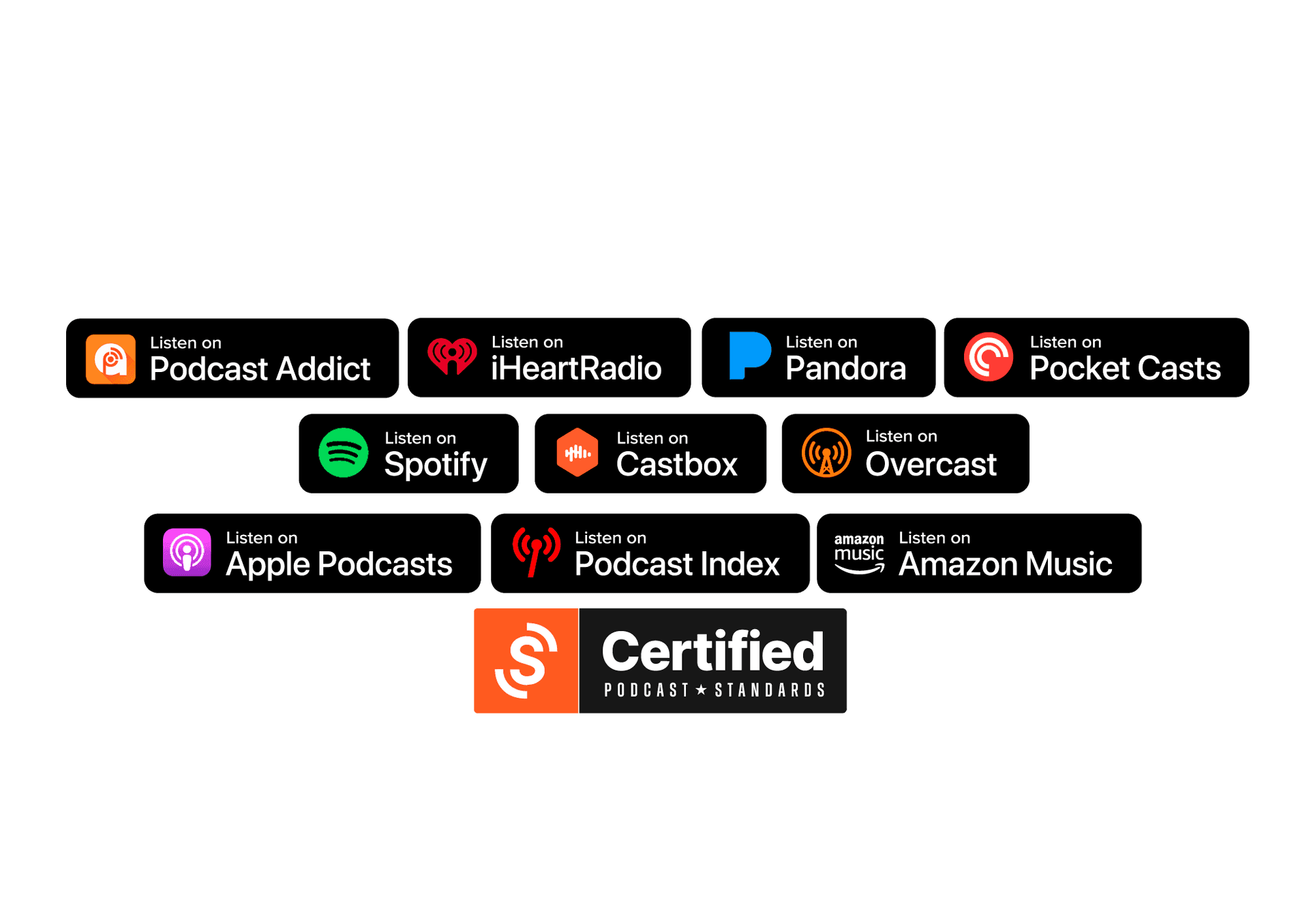 Podcast Apps Logos 